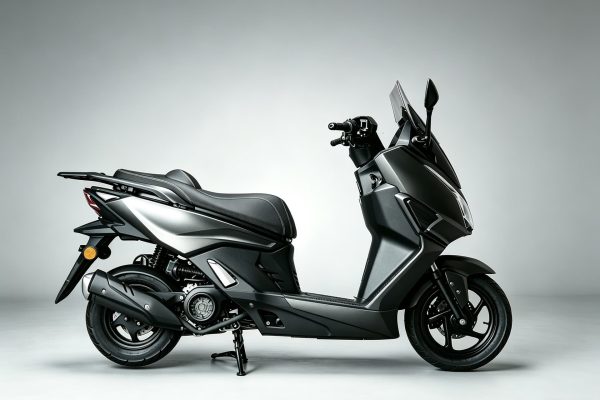 KIYOKI KY125-4 gasoline scooter factory photograph