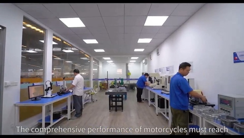 R&D laboratory with testing and validation instruments